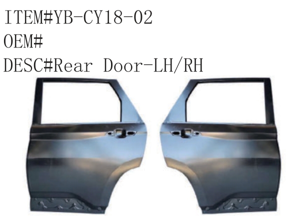 CHEVY CHEVY captiva 2021 rear door